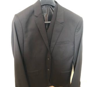 H&M- jacket and vest, black, like new